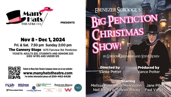 Ebenezer Scrooge's Big Penticton Christmas Show!